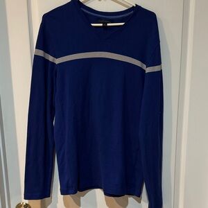 Banana Republic Blue V-Neck Sweater